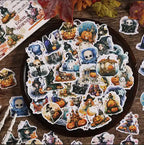 Candy Party Halloween Sticker Set