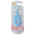 Niedliche Kinderzahnbürste für 0-2 Jahre (Blau/Rosa)
