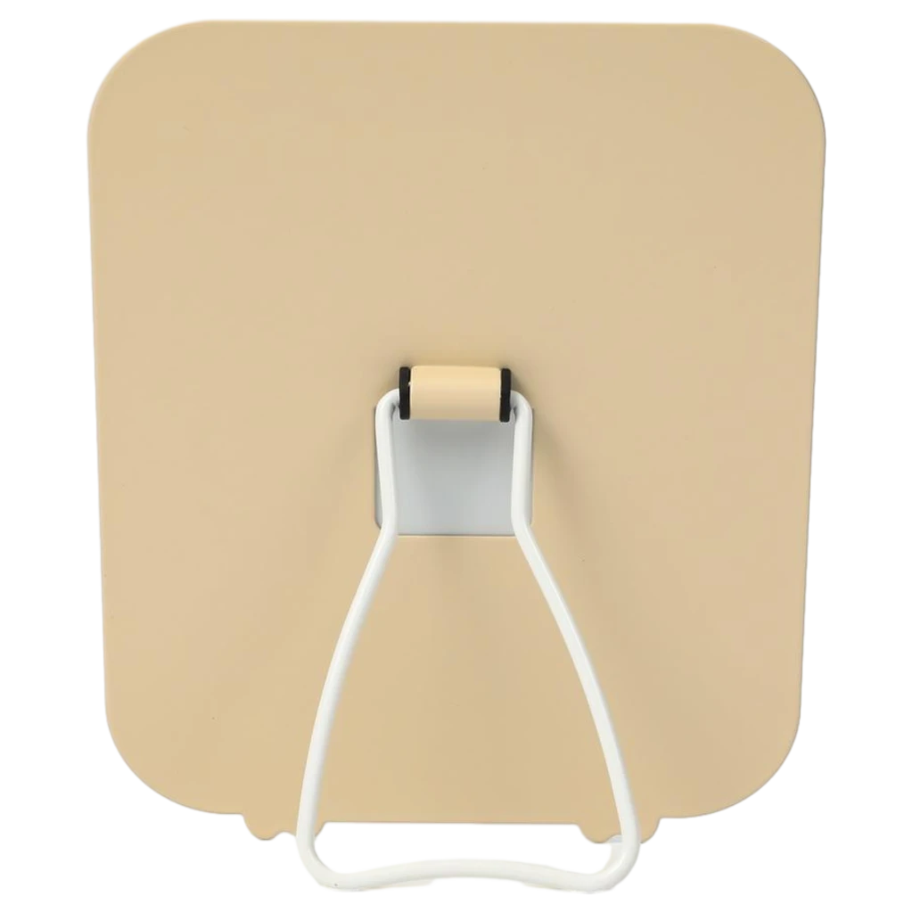 Kunststoff Standspiegel mit Hunde-Design (Beige)