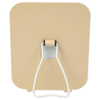 Kunststoff Standspiegel mit Hunde-Design (Beige)