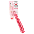 Geflochtener Smartphone-Anhänger mit Kirschen-Design (Rosa/Pink)