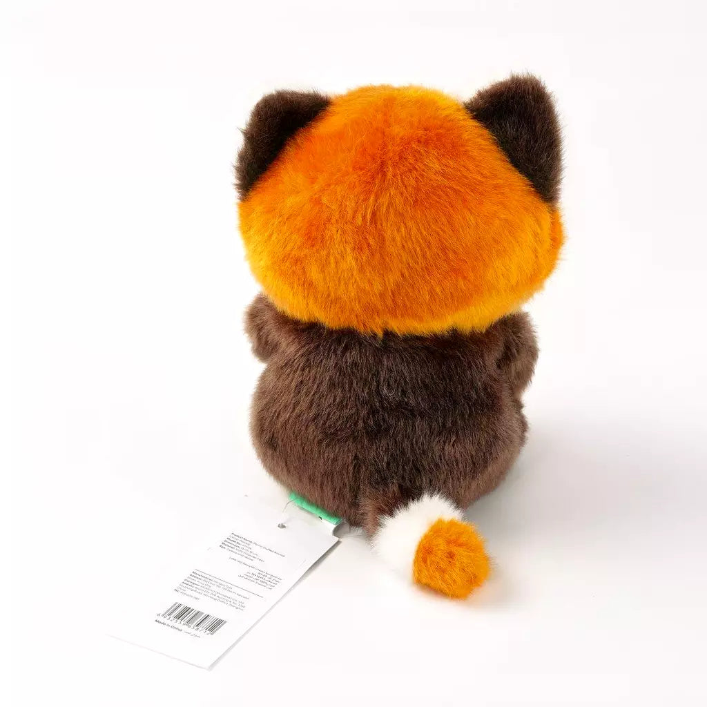 Flauschiger Plüsch-Kleiner Panda Kuscheltier (Braun/Orange)