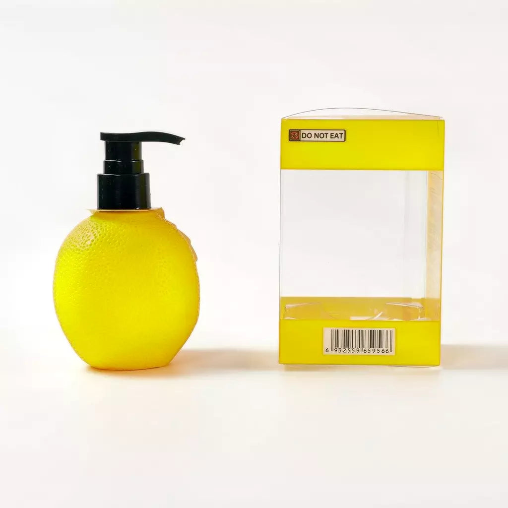 Feuchtigkeitsspendende Körperlotion mit Zitrone und Hyaluronsäure, 200 g (Gelb)