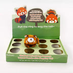 Wackelnder Red Panda Plüschanhänger (Orange)