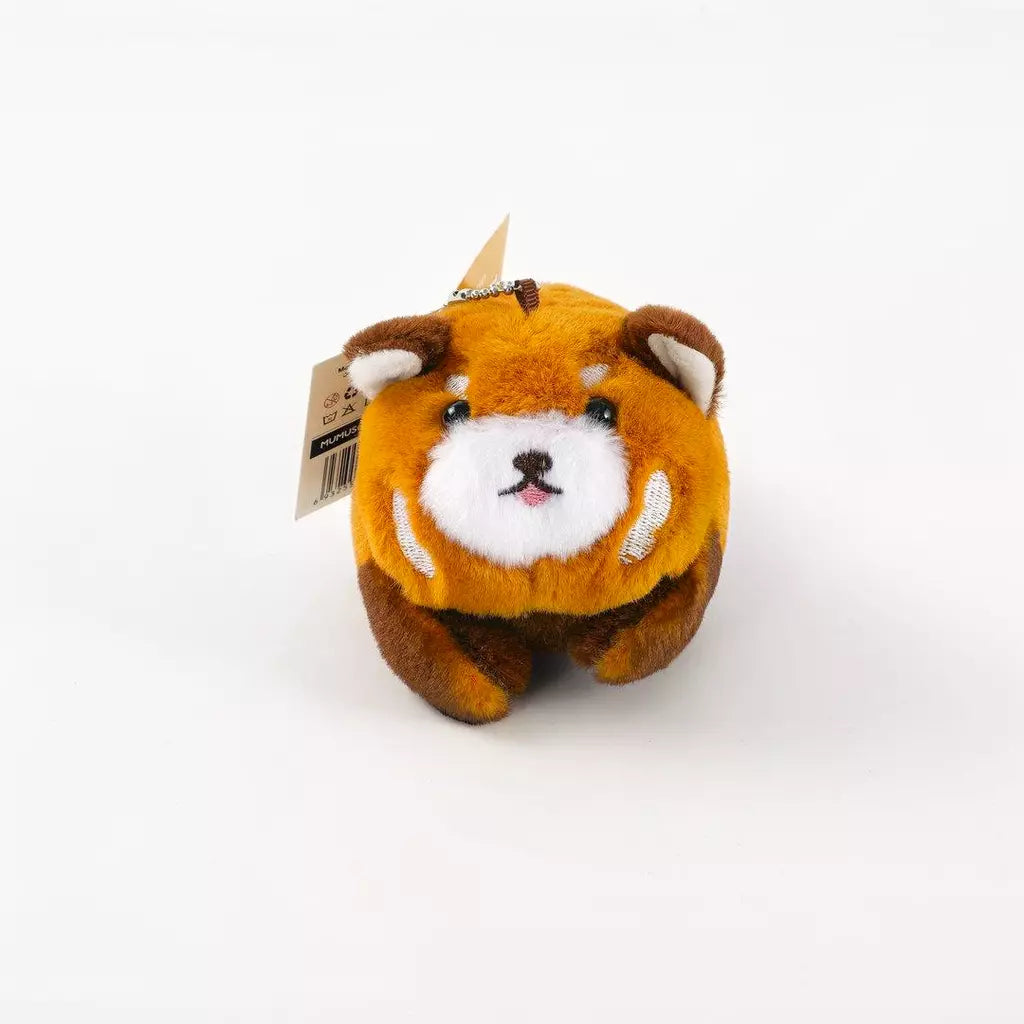 Wackelnder Red Panda Plüschanhänger (Orange)