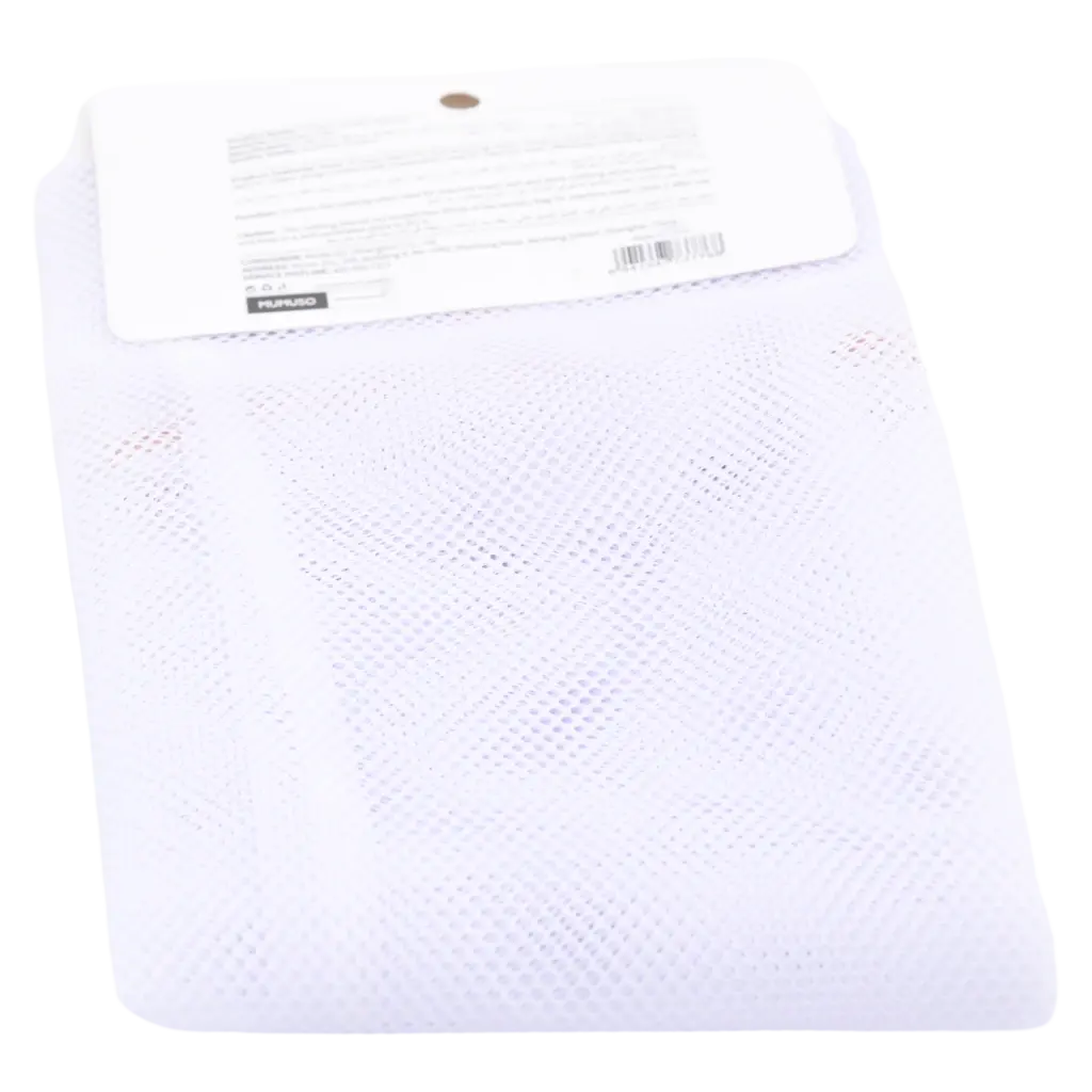 3er-Pack Wäschenetz aus Polyester zum Schutz empfindlicher Kleidung (Weiß/Rosa)