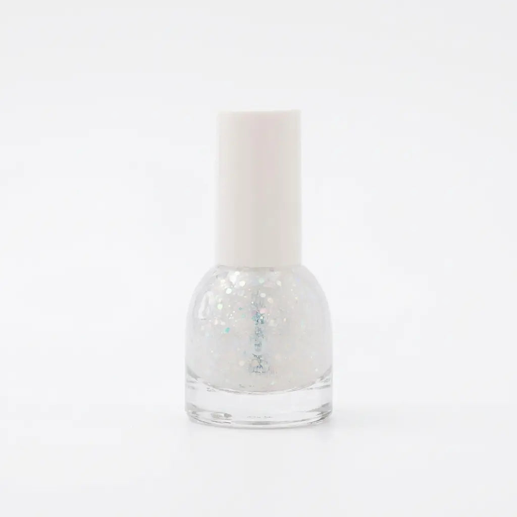 City Searching Time Nail Polish, #38 (Transparent With Glitter)