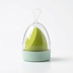 Make-up Schwamm mit Avocado-Design im Etui (Grün)
