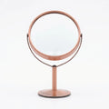 Ovalliger Standspiegel im Vintage-Look aus PP, 134 g (Kupfer)