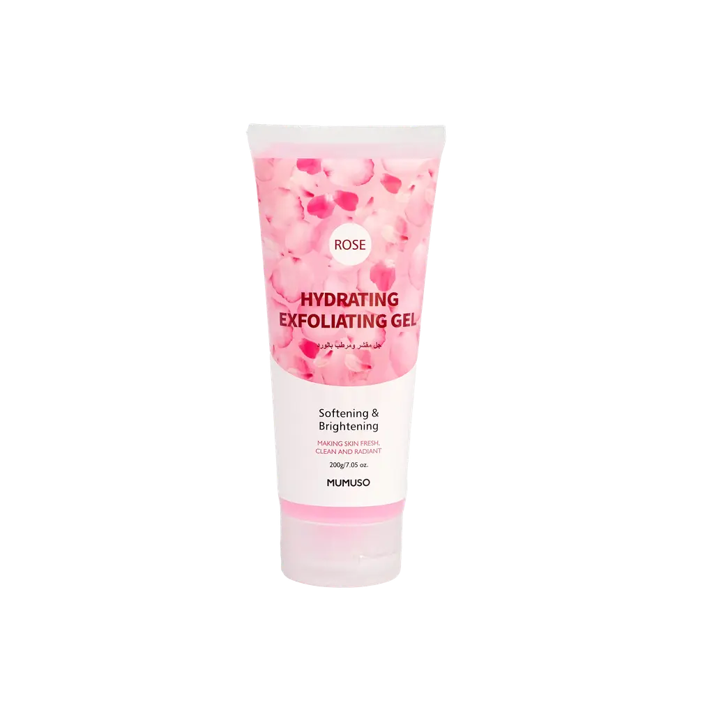 Gesichtspeeling Gel mit Rosenextrakt, 243,8 g (Rosa)