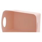 Großer Aufbewahrungskorb aus Polypropylen für Haushalt und Kleidung (Rosa)