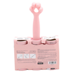 3-teiliges Fusselfroller-Set mit Katzentatzen-Design (Rosa)