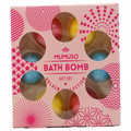 Badebomben Geschenkset, Golden Collection (Gelb/Blau/Rosa)
