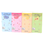 8er-Pack Taschentücher mit Frucht-Design, 190 g (Blau/Rosa/Gelb/Grün)