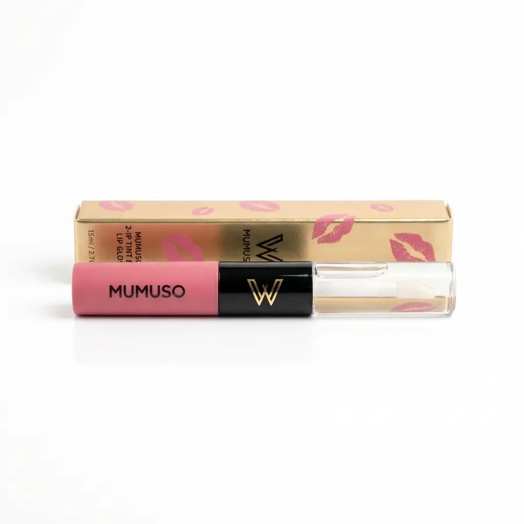 Lip Tint und Lipgloss 2-in-1 (Rose Red)