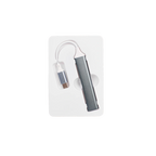 4-in-1 USB-C auf USB-A Dockingstation aus Aluminium, 4 Ports (Silber)