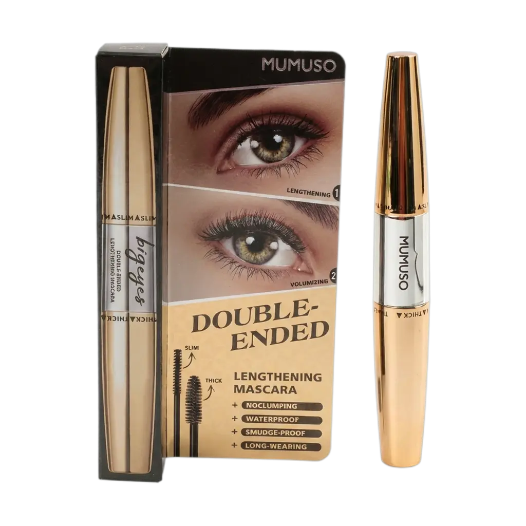 Double Ended Lengthening Mascara #01 (Black)