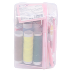 Kompaktes Nähset mit Katzen-Design in Aufbewahrungsbox (Pink)