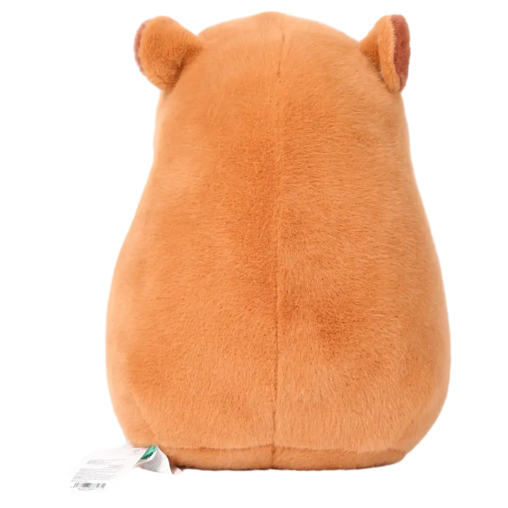 Kuscheltier Capybara mit Avocado zum Kuscheln (Braun/Grün)