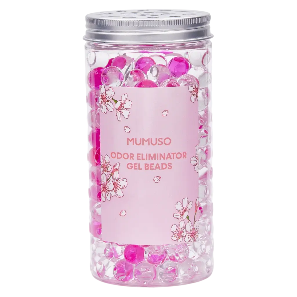 Duft-Gel-Perlen mit Kirschblütenduft, 300 g (Rosa/Weiß)