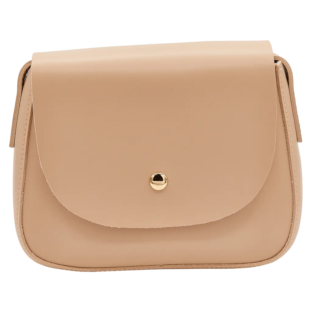 Crossbody Bag Schultertasche, kompaktes Format (Apricot)