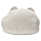 Handwärmer-Kissen mit Katzen-Design für Kinder und Erwachsene (Hellgrau/Weiß), kuschelig, vielseitig einsetzbar