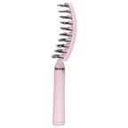 Flexible Entwirrbürste aus Kunststoff für alle Haartypen (Rosa)