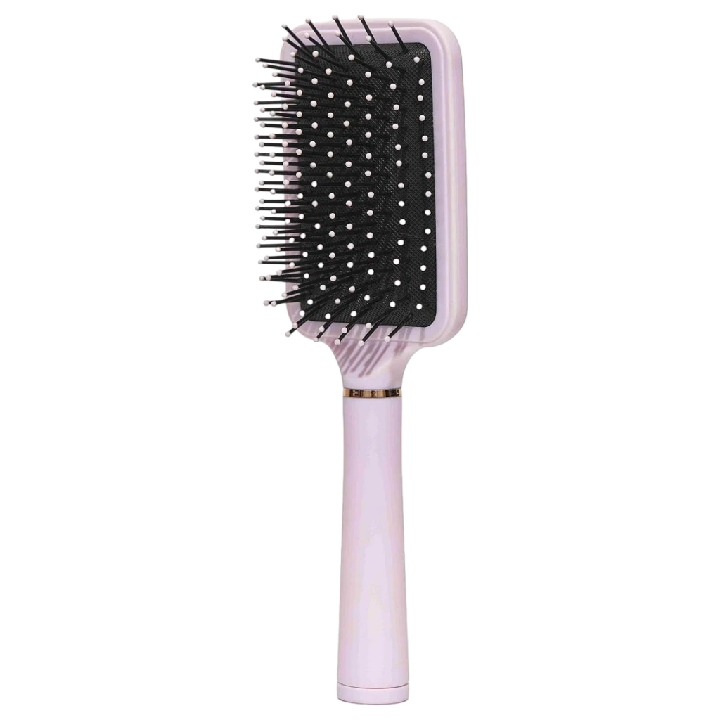 Paddle-Haarbürste aus Kunststoff, groß (Rosa)
