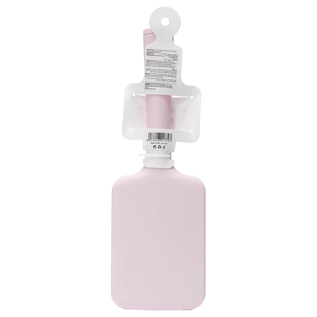 Paddle-Haarbürste aus Kunststoff, groß (Rosa)