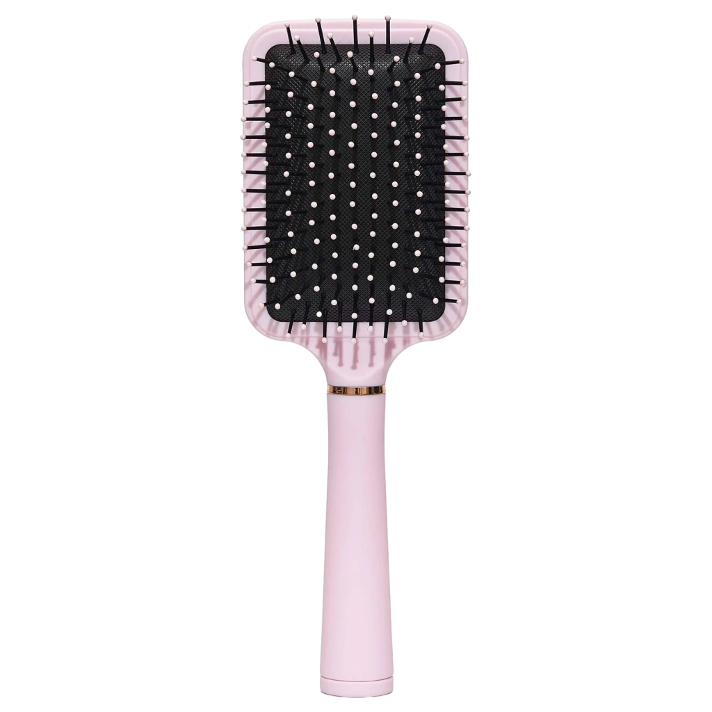 Paddle-Haarbürste aus Kunststoff, groß (Rosa)