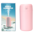 USB-Luftbefeuchter für Schreibtisch oder Büro, kompakt (Weiß/Rosa/Grün)