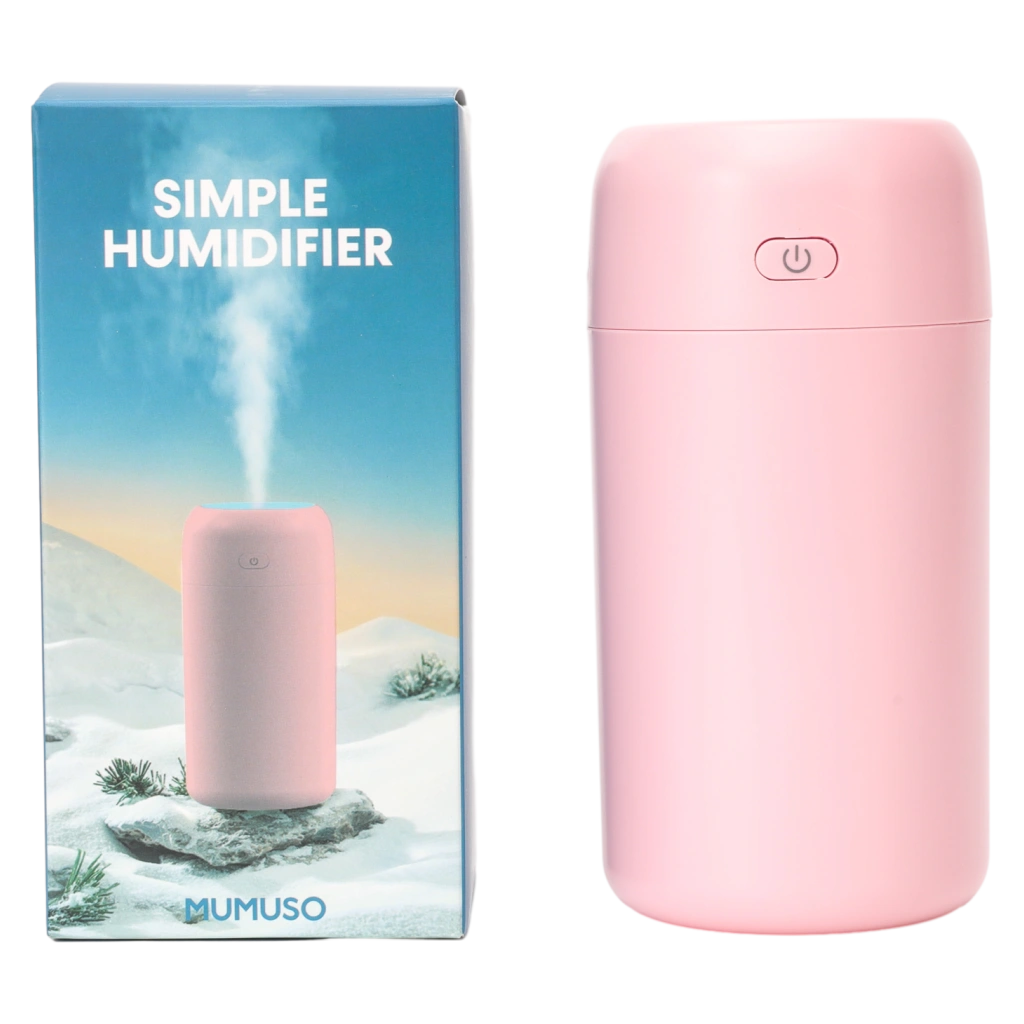 USB-Luftbefeuchter für Schreibtisch oder Büro, kompakt (Weiß/Rosa/Grün)