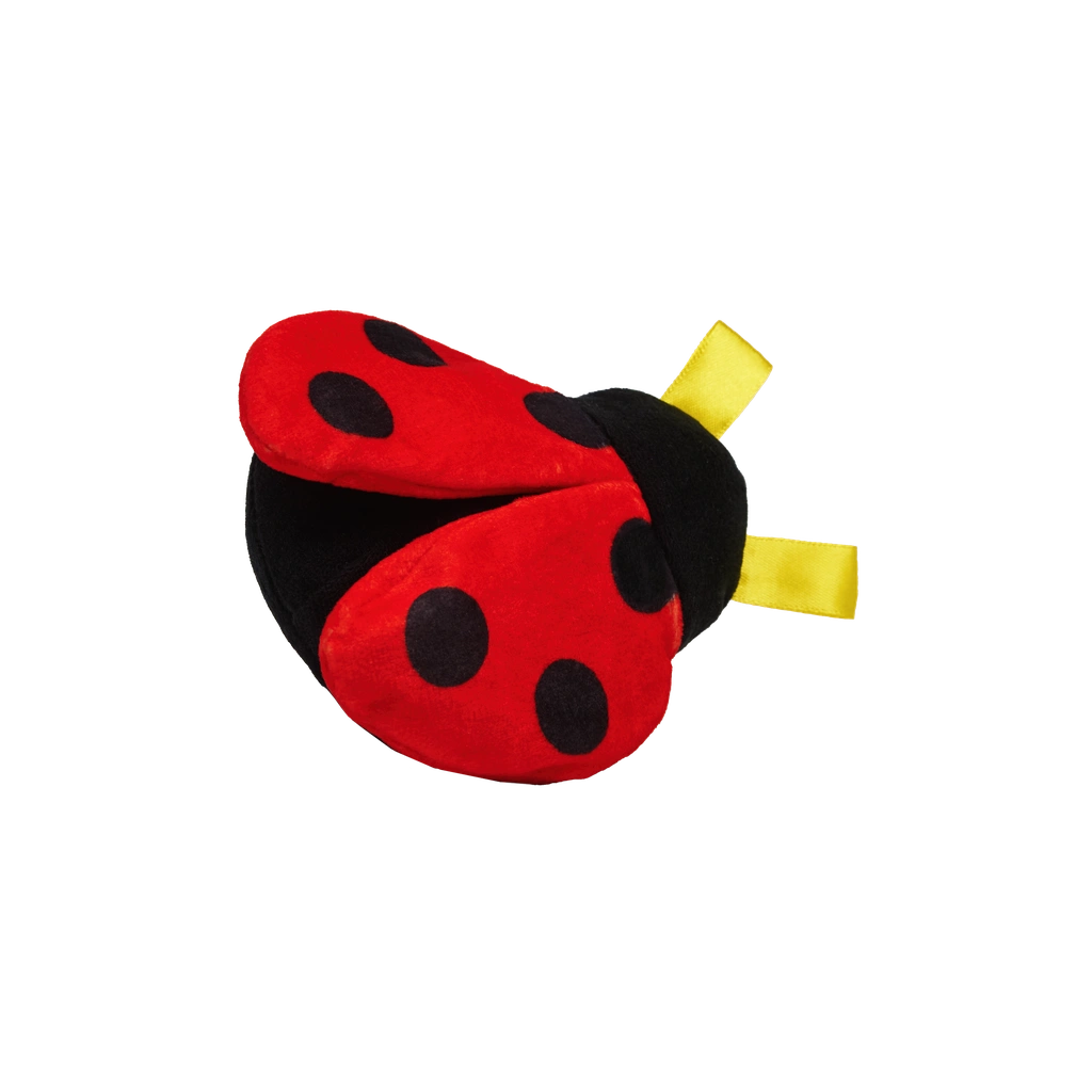 Plüschtier für Haustiere mit Marienkäfer-Design (Rot/Schwarz)
