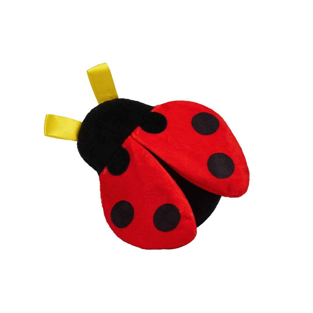Plüschtier für Haustiere mit Marienkäfer-Design (Rot/Schwarz)