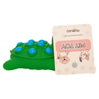 Hundespielzeug aus Naturkautschuk mit Schildkröten-Design (Grün, 93,8 g)