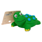 Hundespielzeug aus Naturkautschuk mit Schildkröten-Design (Grün, 93,8 g)