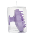 Scalp Massager Shampoo Bürste mit weichen Borsten (Lila)
