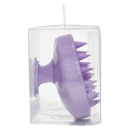 Scalp Massager Shampoo Bürste mit weichen Borsten (Lila)