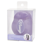 Scalp Massager Shampoo Bürste mit weichen Borsten (Lila)