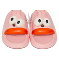 Kinder Badeslipper aus EVA mit 3D-Augen-Design (Pink, 32/33)