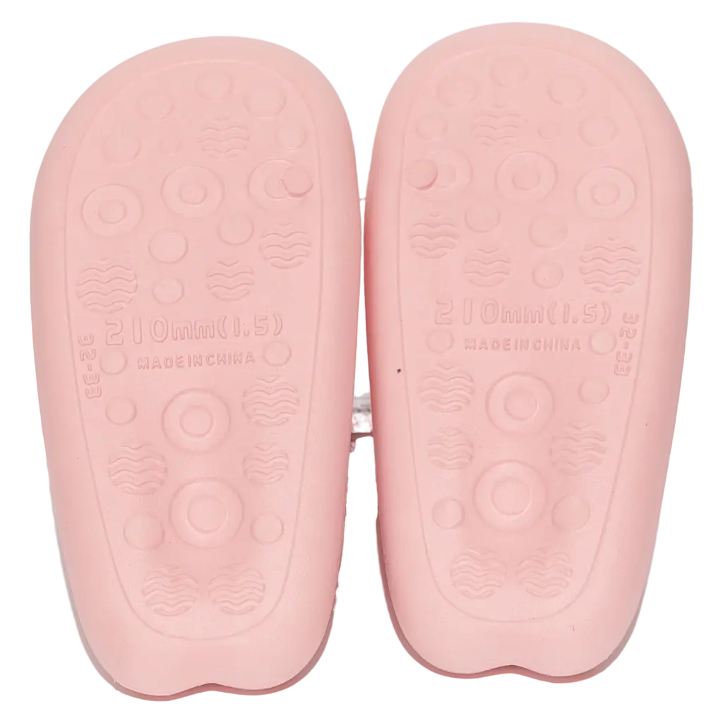 Kinder Badeslipper aus EVA mit 3D-Augen-Design (Pink, 32/33)