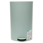 Tret-Abfalleimer mit flachem Deckel (Blau)