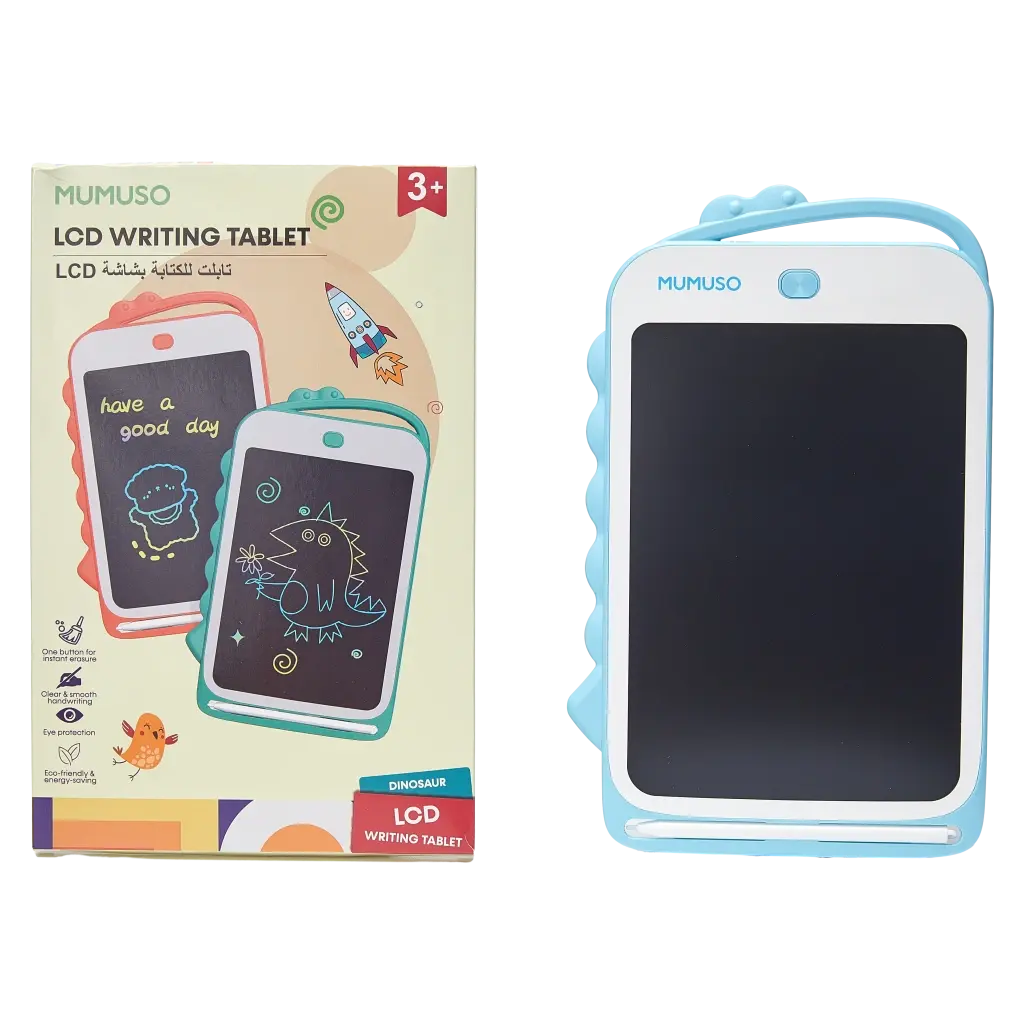LCD-Schreibtablet mit Dinosaurier-Design, 8,5 Zoll (Blau)