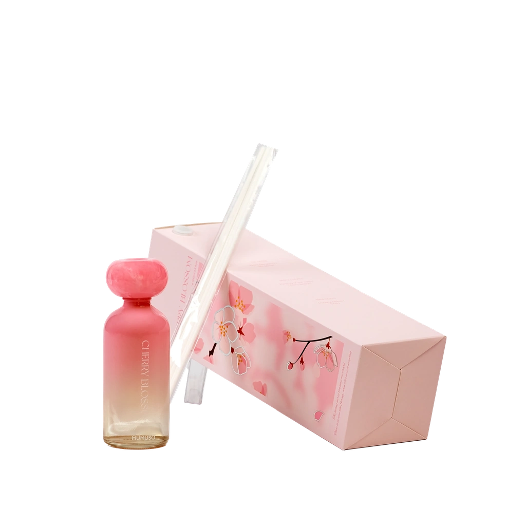 Raumduft Kirschblüte im Glasflakon, 100 ml (Rosa)