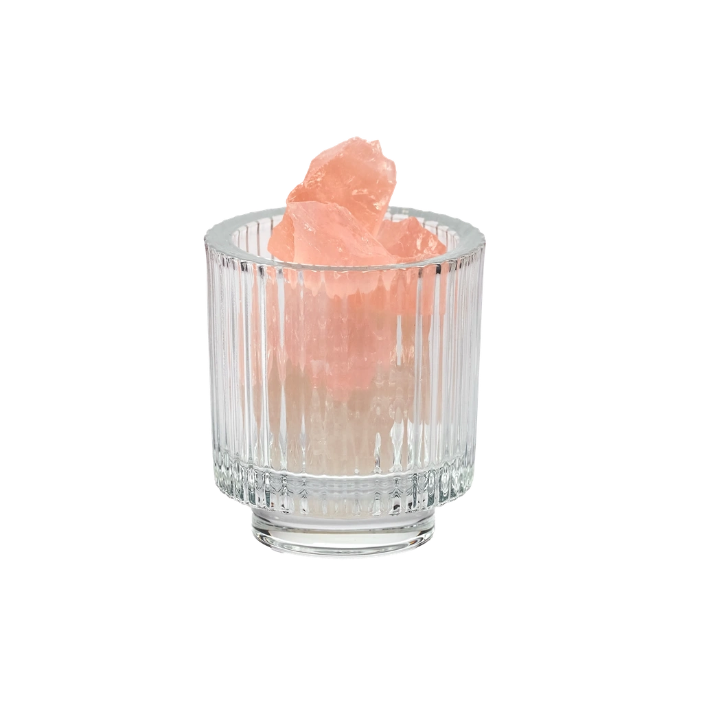 Duftdiffusor mit natürlichen Kristallen und ätherischem Öl, 250 g + 20 ml (Rosa)