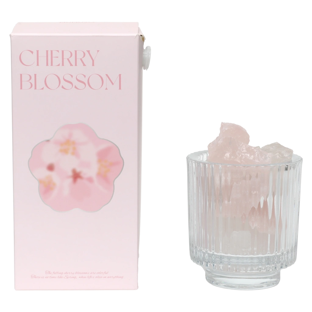 Duftdiffusor mit natürlichen Kristallen und ätherischem Öl, 250 g + 20 ml (Rosa)