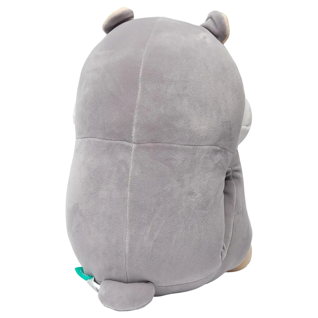 Handwärmer-Kissen aus Polyester mit Hamster-Design (Grau)