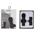 Lavalier Mikrofon kabellos mit Lightning-Anschluss (Schwarz)
