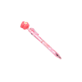 Gelstift einziehbar mit Kätzchen- und Kirschblüten-Design (Rosa)