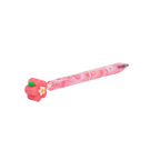 Gelstift einziehbar mit Kätzchen- und Kirschblüten-Design (Rosa)